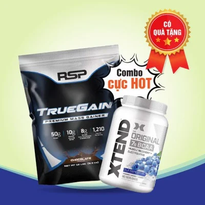 RSP TRUEGAIN PREMIUM MASS GAINER, 12 LBS (5.4 KG) - Ảnh 2