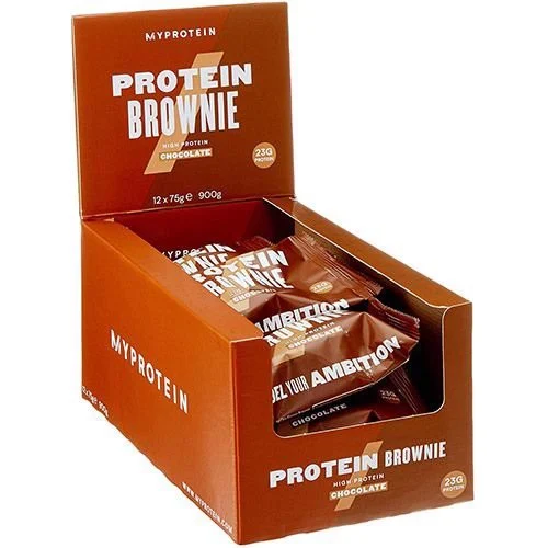 MYPROTEIN PROTEIN BROWNIE BOX – 23G PROTEIN, 12 PACKS