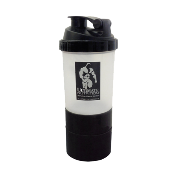 Bình Lắc 3 Ngăn Cao Cấp Ultimate Nutrition - Ảnh 2